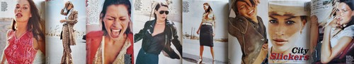 1994 Allure mag KATE MOSS Linda Evangelista Magali Amadei Anjelica Huston C Otis - Picture 3 of 10