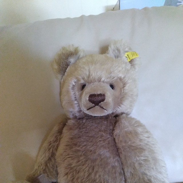 Steiff Caramel Original Teddy Bear #0202/41 Circa 1981 good used condition Steiff Caramel Original Teddy Bear #0202/41 Circa 1981 good used condition