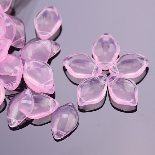 20pcs Petals 19x13mm Top Drilled Loose Lampwork Crystal Glass Pendants Beads Lot - Picture 14 of 26