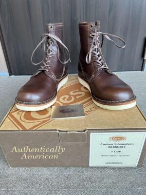 wesco jobmaster brown leather 7.5D engineer boots