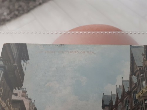 Postal eduardiana vintage de Southend High Street de 1910 - Imagen 2 de 4