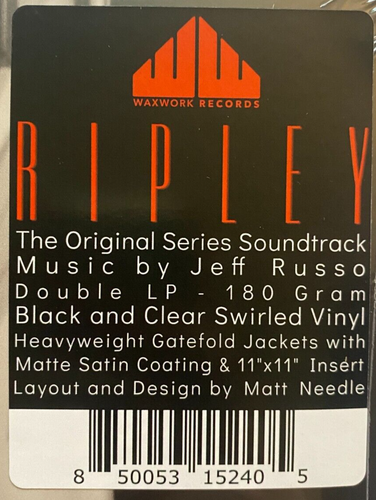 Ripley Soundtrack Coloured Vinyl Record New Sealed 850053152405 Netflix Series - Picture 3 of 6