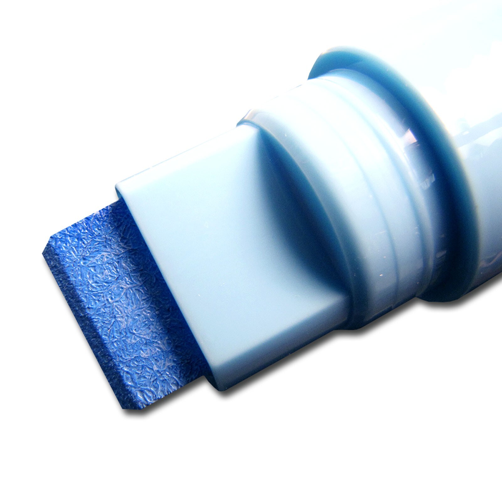 1/2" Wide Tip Blue Waterproof Sign & Art Marker Pen 2 pack