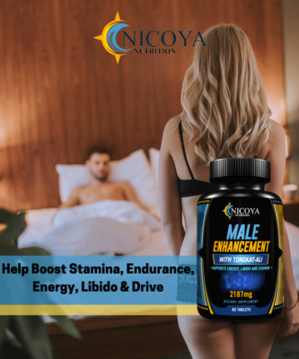 Male Enhancement, Boost Testosterone, Endurance, Sex Drive, Stamina & Energy!
