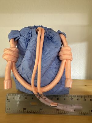 DOLCE & GABBANA BLUE JASMINE Mini Bucket Bag GWP From The