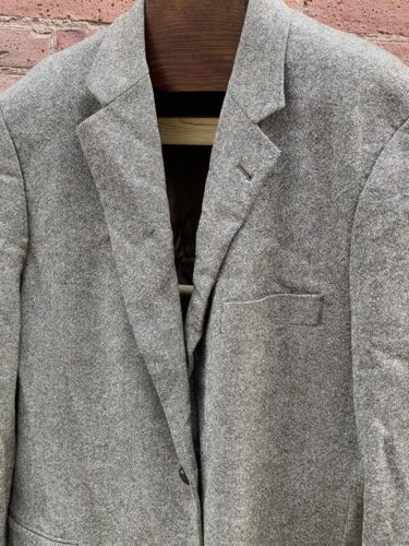 Brooks Brothers Brown Staple Tweed Three Roll Two Sportcoat Jacket 46 - Picture 3 of 13