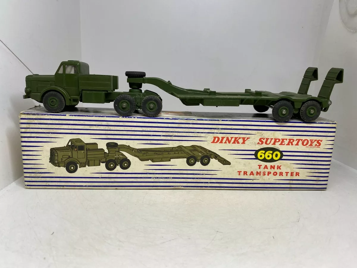 Dinky supertoys tank transporter hot sale 660