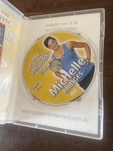 MICHELLE BRIDGES. SUPER SHREDDER CIRCUIT CRUNCH TIME DVD - Picture 2 of 3