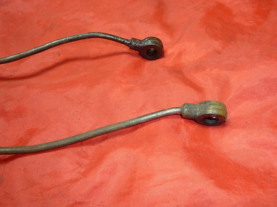 Jaguar XK120 XK140 XK150 Oil Supply Line Pipe Tube Block piping Banjo Pair (2) - Image 3 of 3