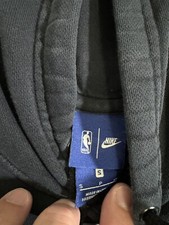 NIKE Orlando Magic NBA Long Sleeve Hoodie Shirt Black Large S