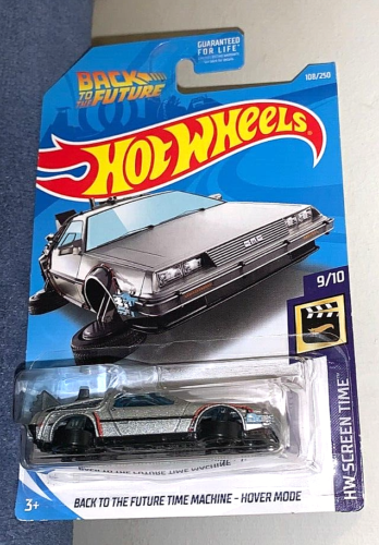HOT WHEELS BACK TO THE FUTURE TIME MACHINE & TIME MACHINE HOVER MODE 2 CAR SET! - Bild 3 von 4