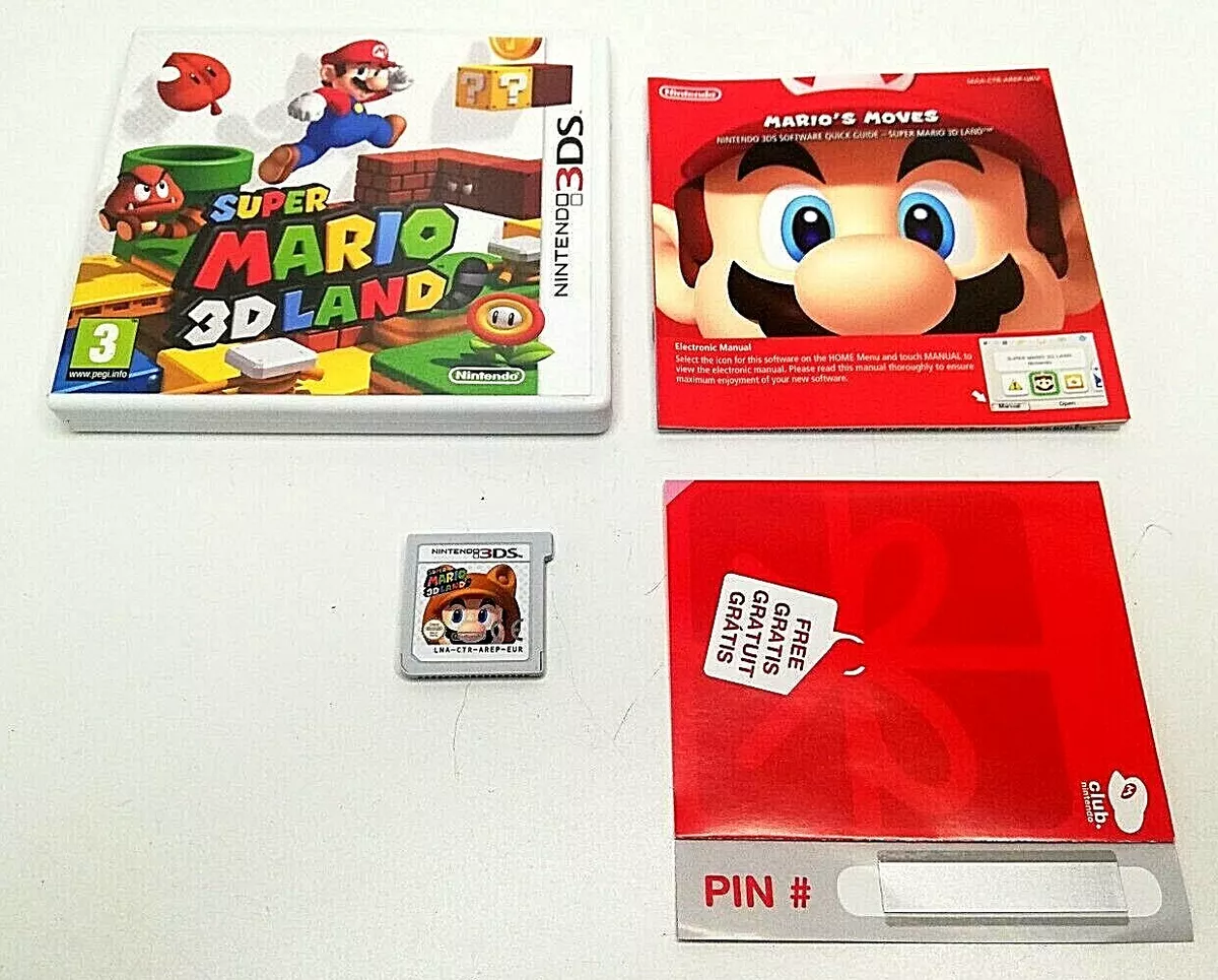 Jogo Super Mario 3d Land Nintendo 3ds