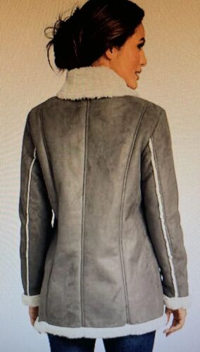 🧥Women Size 1X Faux Suede Jacket/Coat By K.Jordan Beautiful Color! Brand New! - Picture 2 of 3