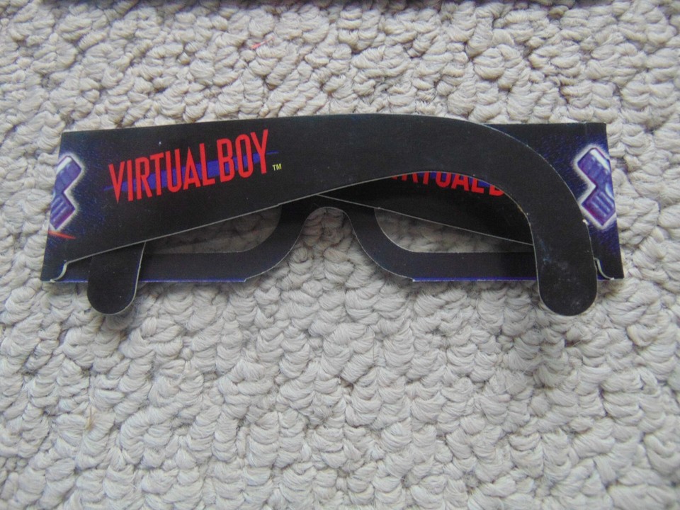 Nintendo Virtual Boy 3D Glasses with Envelope Promo eBay