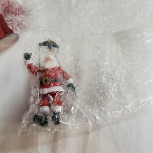 Hallmark Keepsake Ornament Santa Claus Marionette 2001 Club Edition New Retired - Picture 3 of 7