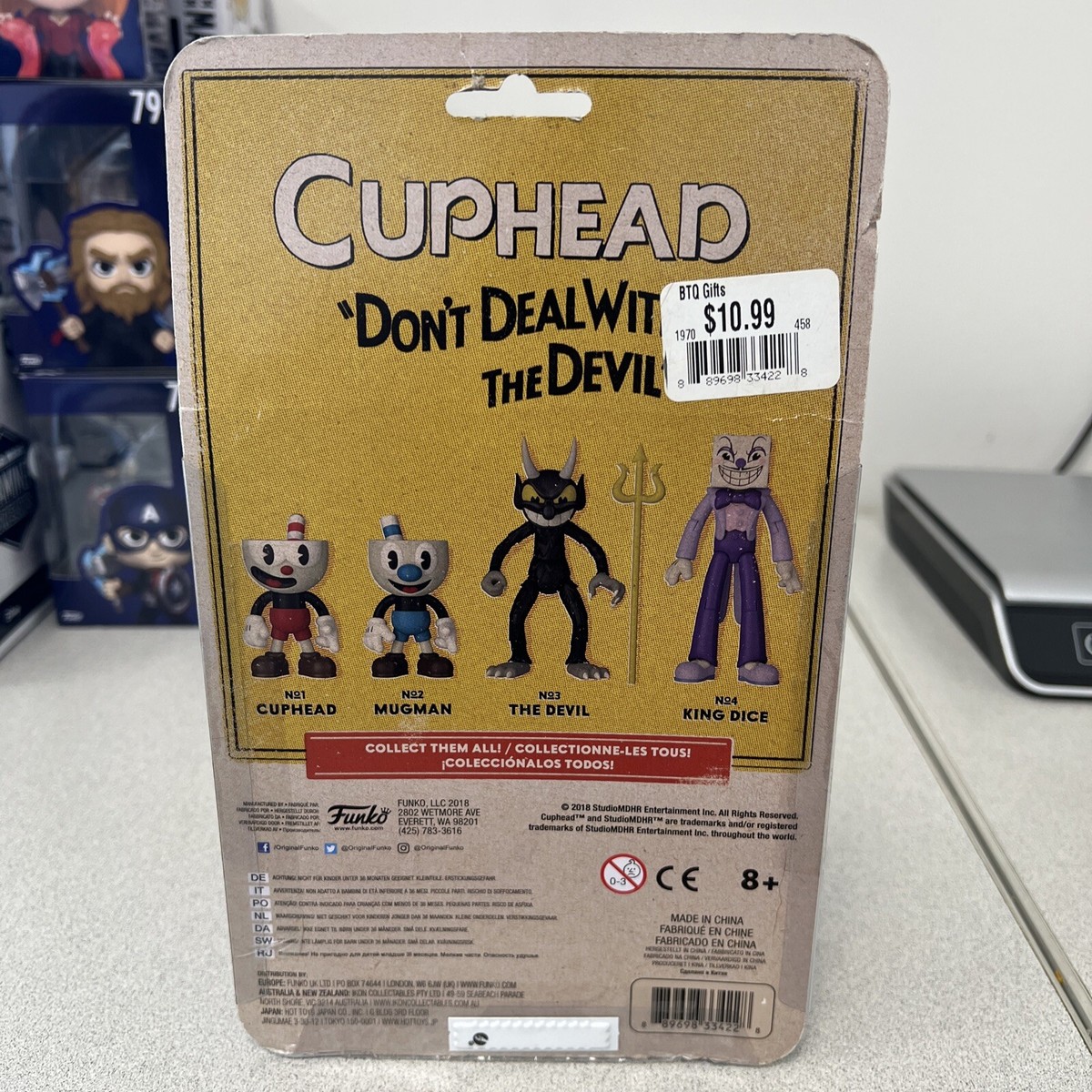 未開封　カップヘッド　デビル　キングダイス　フィギュア　Funko Amazon.com: Funko Pop! Games: Cuphead S1- King Dice (Styles