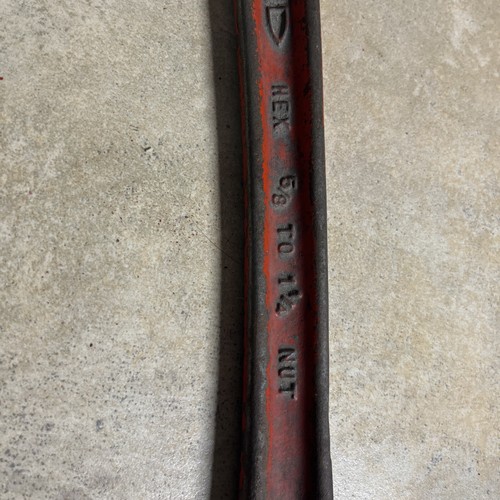 Ridgid B 17 Straight Hex Wrench, 5/8" to 1 1/4” Pipe Capacity USA BinB - Bild 3 von 10