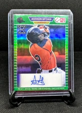 AEVERSON ARTEAGA 2021 Leaf Pro Set Metal Green Auto Prospect RC /10 - PACK FRESH