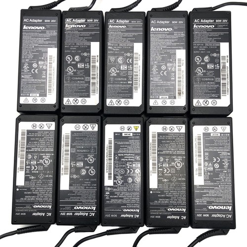 Viel 100 Original 90W Lenovo Netzteil Ladegerät 20V 4.5A Rund Spitze OEM