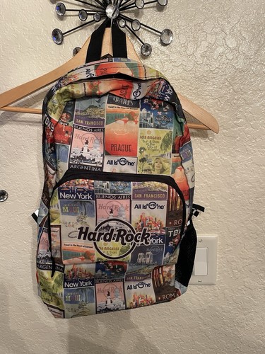 Hard Rock Cafe Backpack Bookbag