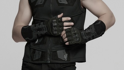 Punk Rave Motorcycle Gloves Windproof Outdoor Motociclismo Protective Equipment - Picture 9 of 11