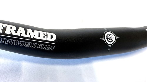Lot of 3 Alloy Riser Mountain Bike Handlebars Black 710mm 31.8mm 300g New - Picture 2 of 6
