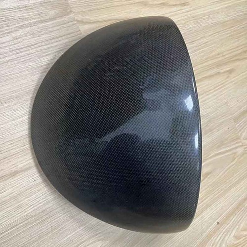 Carbon Fiber Speedometer Upper Cover Replace for Audi TT TTS MK2 8J 08-14 - Foto 3 di 4