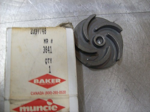 w) Baker Genuine Pump Impeller 2397748 / 3841 / 753647 - Picture 2 of 2