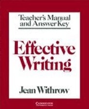 Effective Writing Paperback Jean Withrow