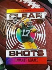 DAVANTE ADAMS 2021 Panini Illusions CLEAR SHOTS #CS-8 GREEN BAY PACKERS