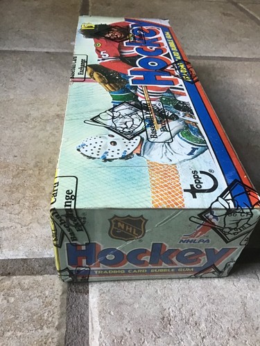 1975-76 Topps Hockey UNOPENED WAX BOX BBCE - Clean!! - Picture 2 of 6