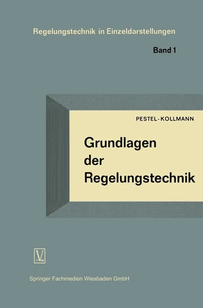 Eduard Pestel | Grundlagen Der Regelungstechnik | Taschenbuch | Deutsch | Vii-image
