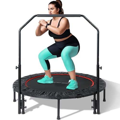TUYOHW FOLDABLE MINI TRAMPOLINE LOAD 330LBS 40"/48" REBOUNDER - Scratch & Dent