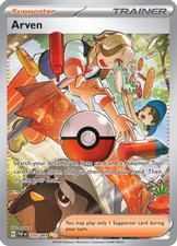 NM-Mint Arven - 235/091 - Special Illustration Rare Pokemon Paldean Fates on eBay