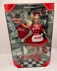 1998 Coca-Cola Barbie Collector Edition NIB Vintage Waitress Diner Doll Mattel