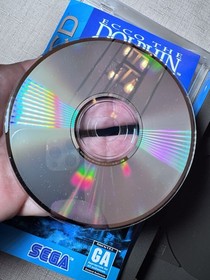 ECCO THE DOLPHIN Sega CD VTG w/ Reg Card 1993