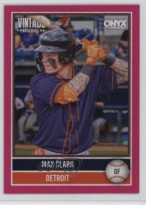 2026 Onyx Vintage Pink 41/50 Max Clark #OV-MACL 0j81