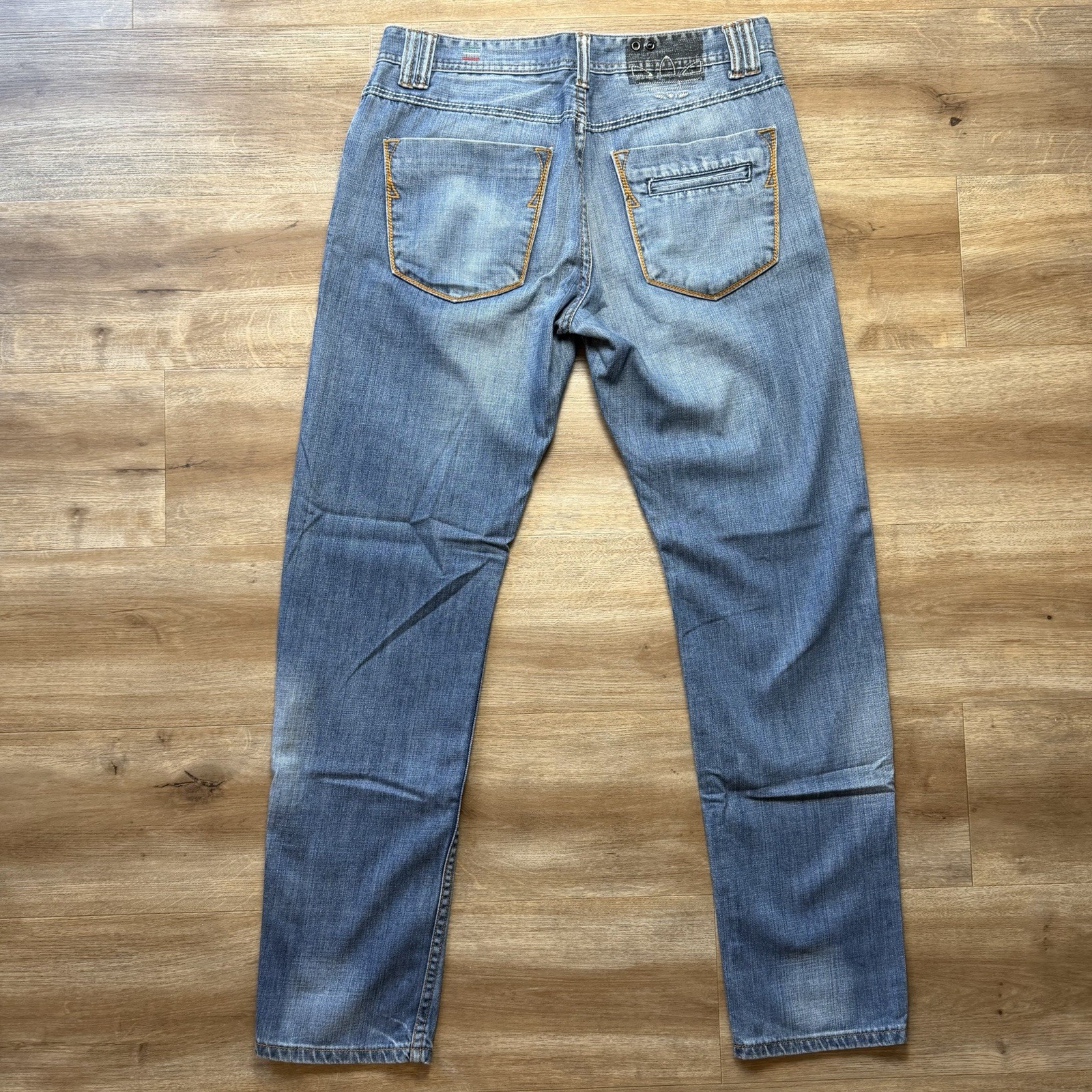 32x32 Blue Adi-viker Straight Leg Made Italy (tag 33)