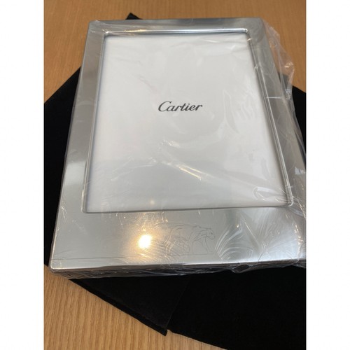 Cartier Photo Picture Frame Silver Color Panthere Deadstock Not Used