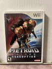 Metroid Prime 3 Corruption  : Nintendo Wii : Tested : Complete In Box (CIB)