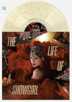 Taylor Swift-The Life of a Showgirl-Tiny bubbles pearl Vinyl limited Edition