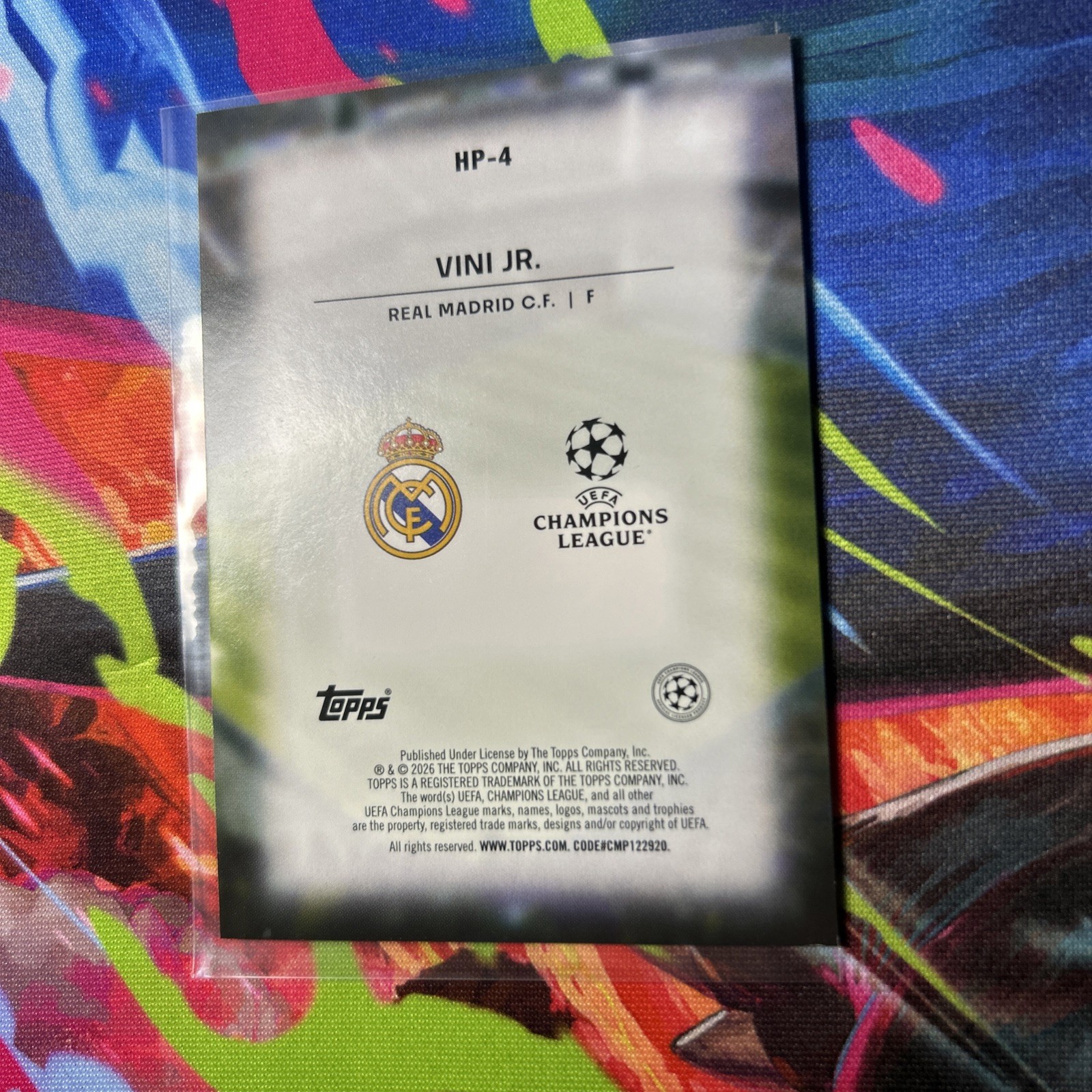 Vini JR BRAZIL Topps UCC Flagship 25-26 Home Advantage Case Hit Real Madrid view 9