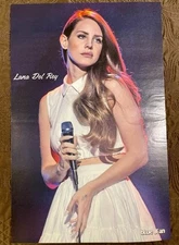 Lana Del Rey Fold-Out 2-Sided Poster Eastern European Fan Magazine 2012 Rare #6