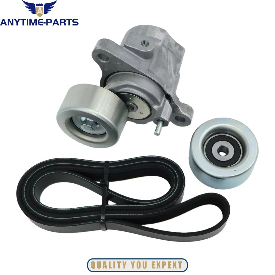 FOR TOYOTA SIENNA ES350 RX350 3.5L SERPENTINE BELT TENSIONER IDLER PULLEY KIT US - Изображение 4 из 4