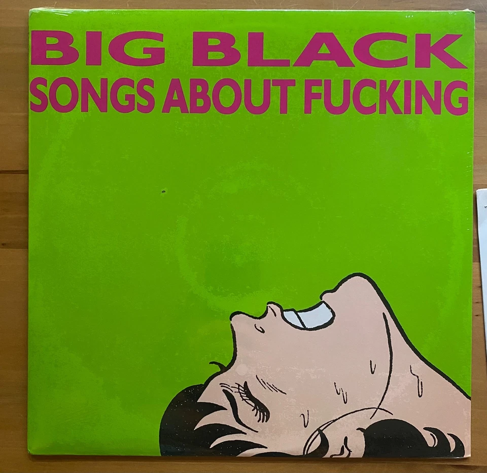 SEALED OG BIG BLACK Songs About Fucking Vinyl Lp W/PRESS KIT Touch And Go Albini - Image 2 of 4