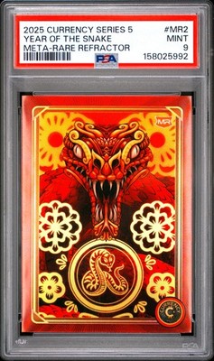 2025 CARDSMITHS CURRENCY SERIES 5 META-RARE REFRACTORS YEAR OF THE