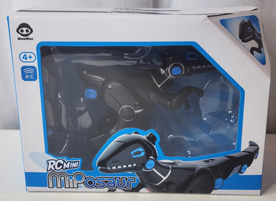 WowWee RCMini MiPosaur Romote Control Dinosaur Robot - NEW