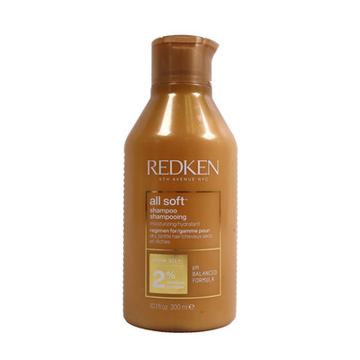 Redken All Soft Shampoo Moisturizing for Dry Brittle Hair 10.1 fl oz