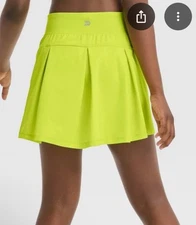 All In Motion Girls Flex Active Skort, Color-Electric Lemon, New With Tags