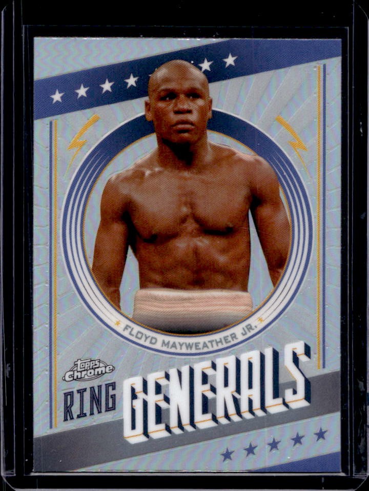 2024 Topps Chrome Floyd Mayweather Jr. Ring Generals #RG-3